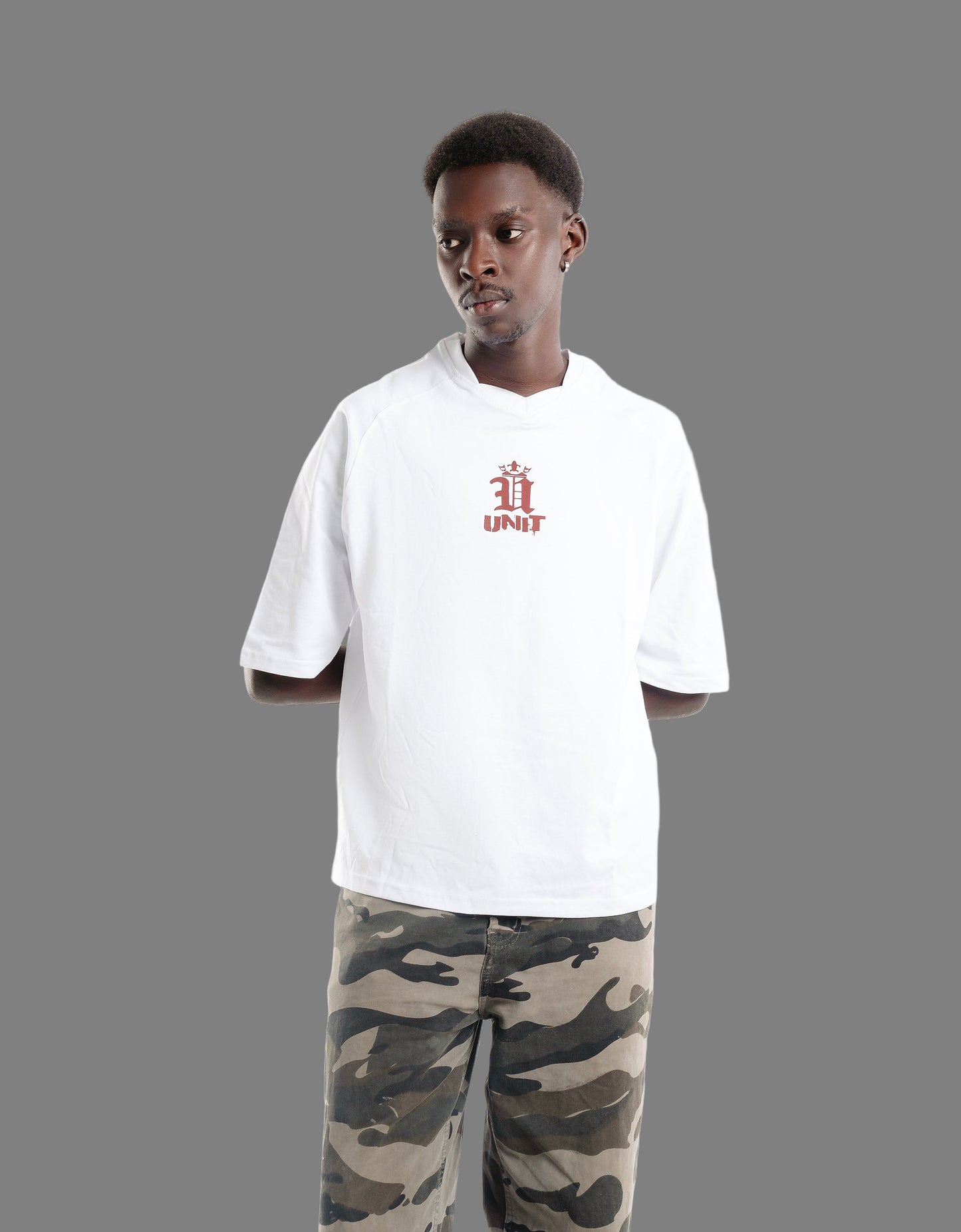 UNIT09 JERSEY WHITE T-SHIRT