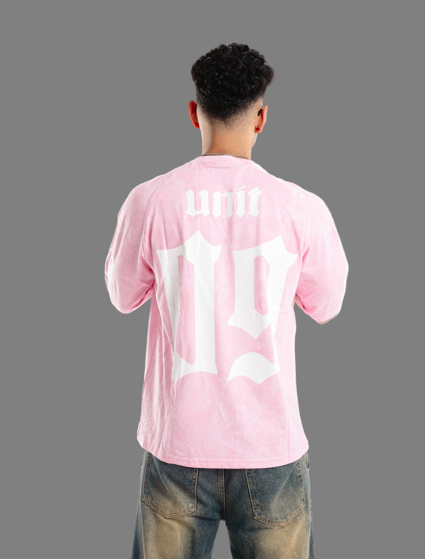 UNIT09 JERSEY PINK T-SHIRT