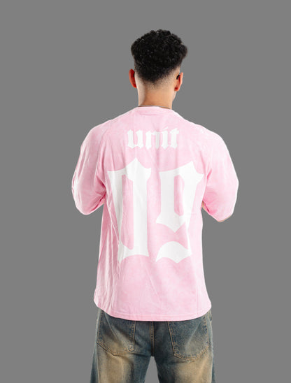 UNIT09 JERSEY PINK T-SHIRT